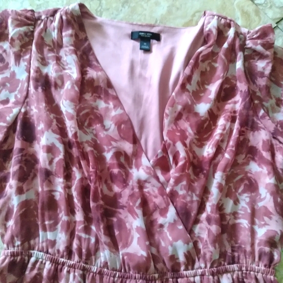 Simply Vera Vera Wang Ruffle faux wrap dress, size Medium - Picture 2 of 10